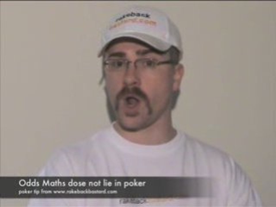 the odds of online poker