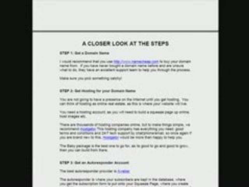 Alex Jeffreys Free ListBuilding eBook