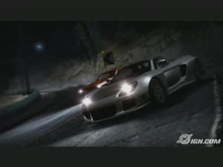 Need for speed carbon(Theme Menu)