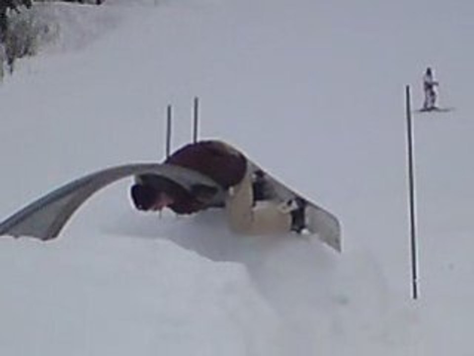 REGIS EN SNOWBOARD