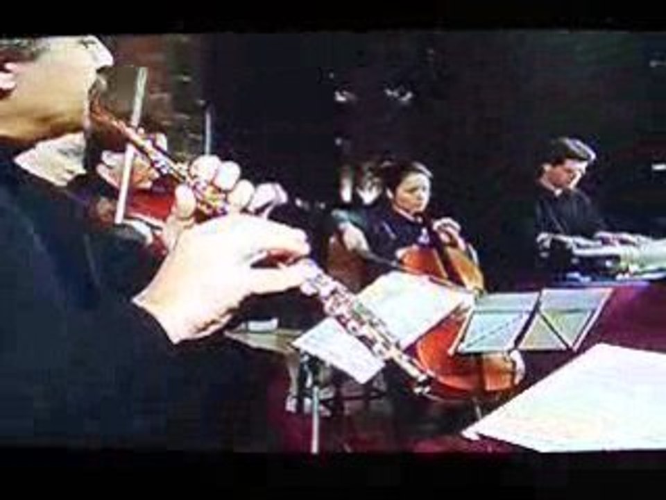 Glassharmonica on spanish TV / Mozart, T. Bloch, M. Grauwels