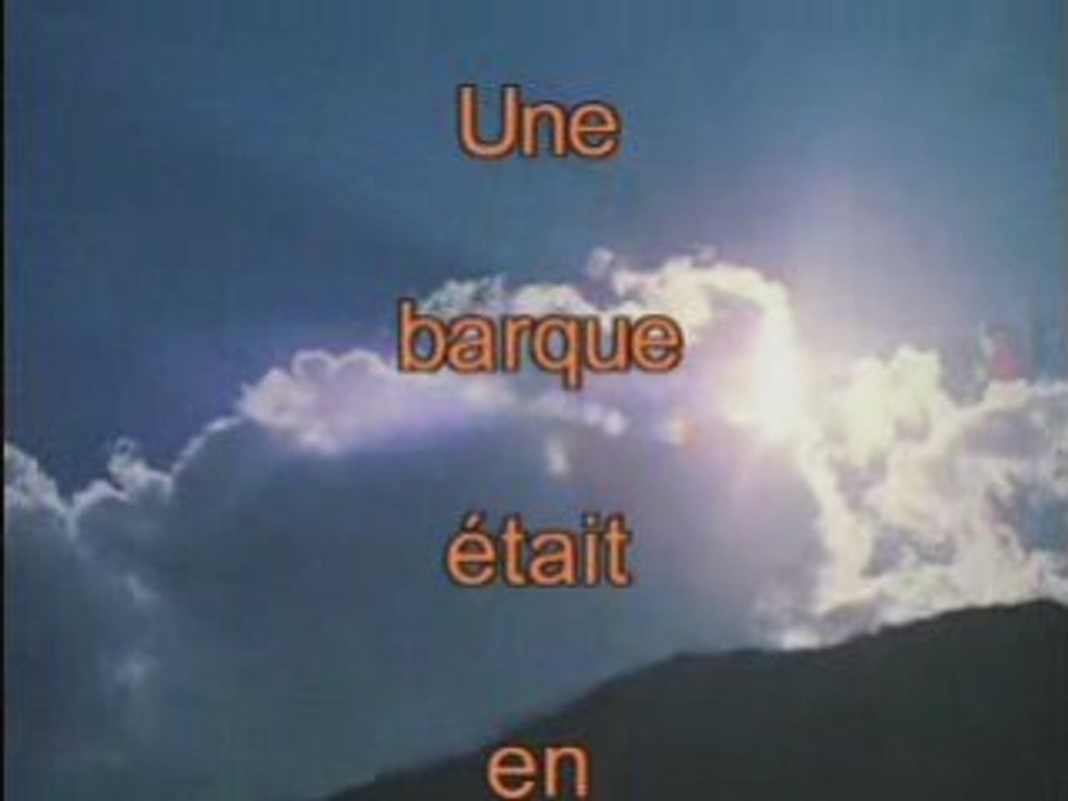 la tempete CANTIQUE