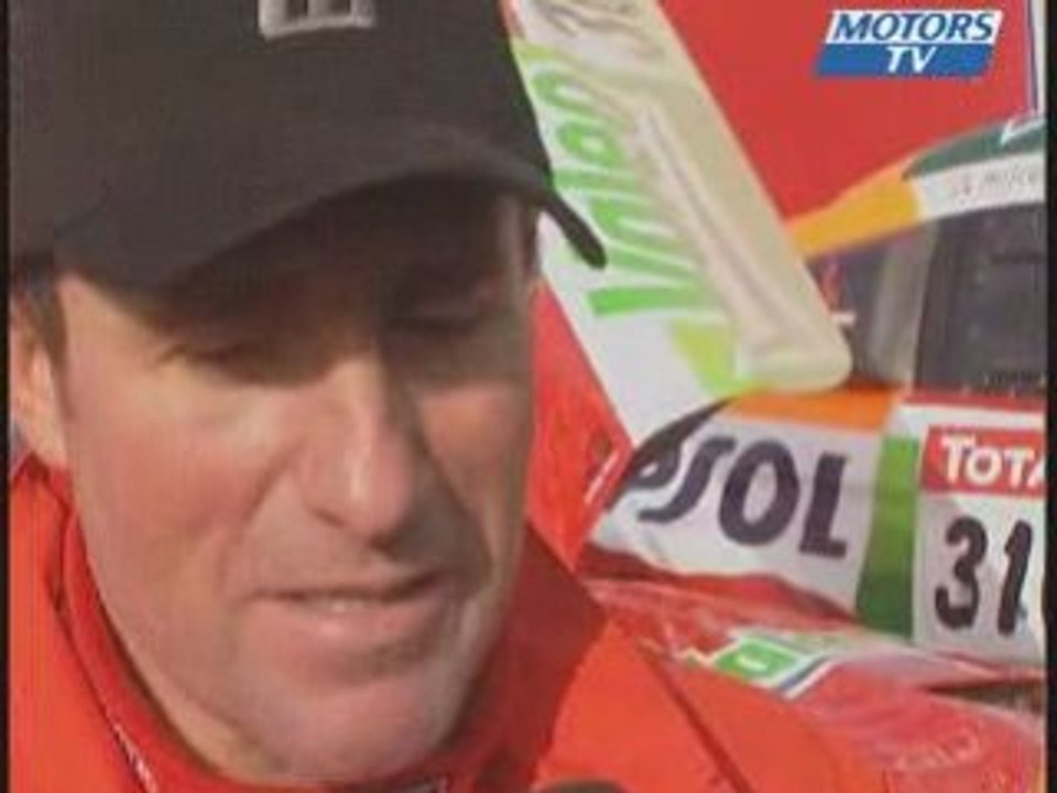Interview Stephane Peterhansel Dakar 2009
