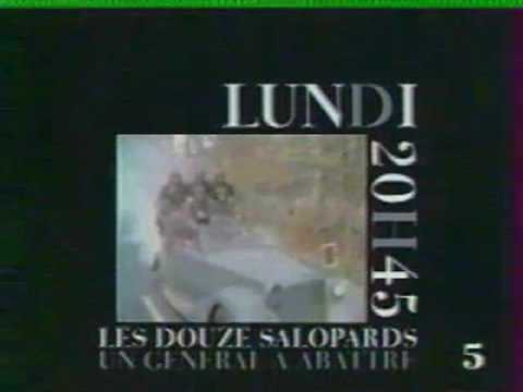 Bande-annonce Les douze salopards (La Cinq 1991)