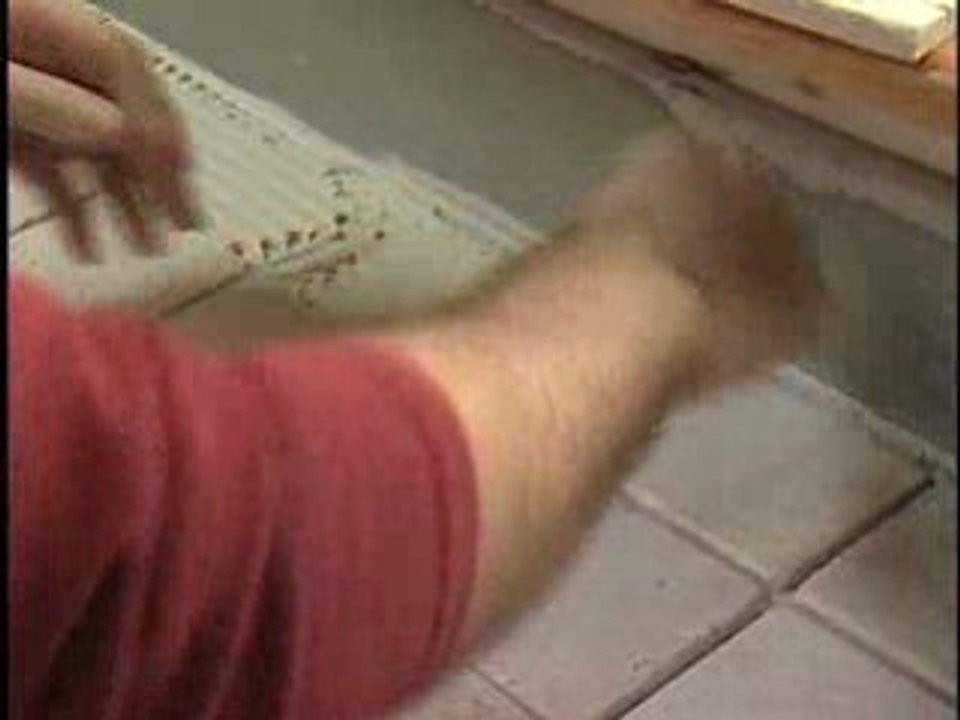 How to Tile a Kitchen Countertop with Sink Part 2