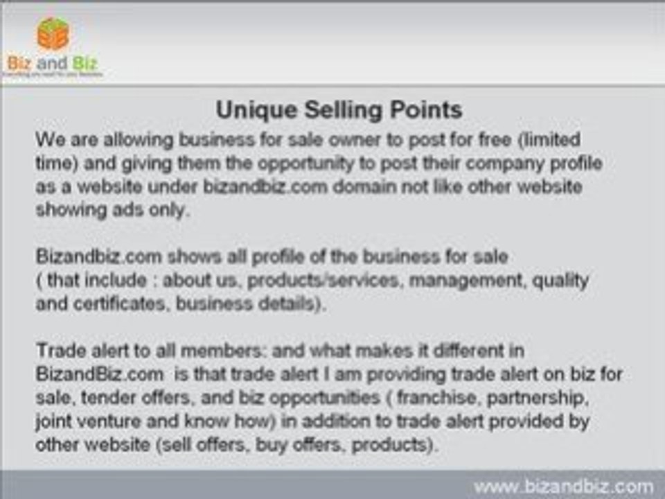 Biz and Biz Marketplace Online International B2B Portal