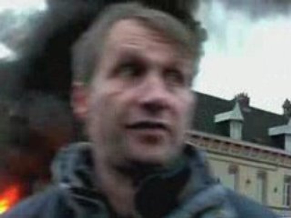 Douai: manifestation de forains