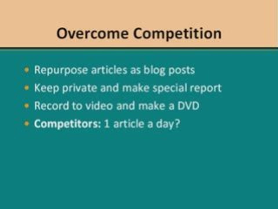 Write Seven Articles Per Day
