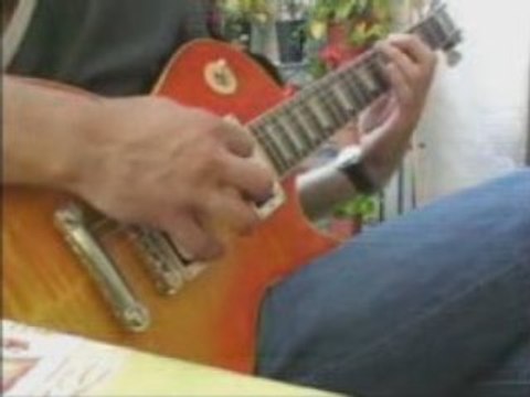 Julien et moi à la gratte (impro débutant)