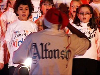 Les Gospel kids chantent Noël à Strasbourg