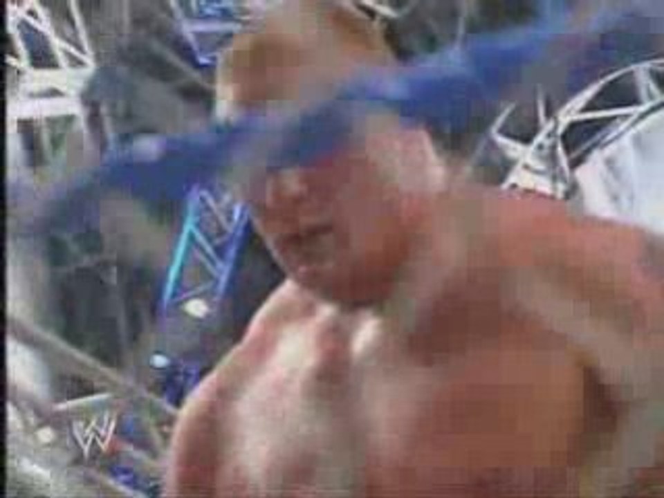 Mr mcmahon vs Brock Lesnar (Steel Cage)