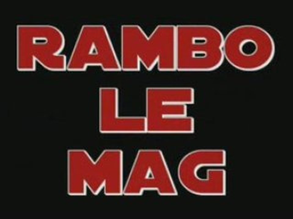 RAMBO LE MAG Novembre.Décembre 2008