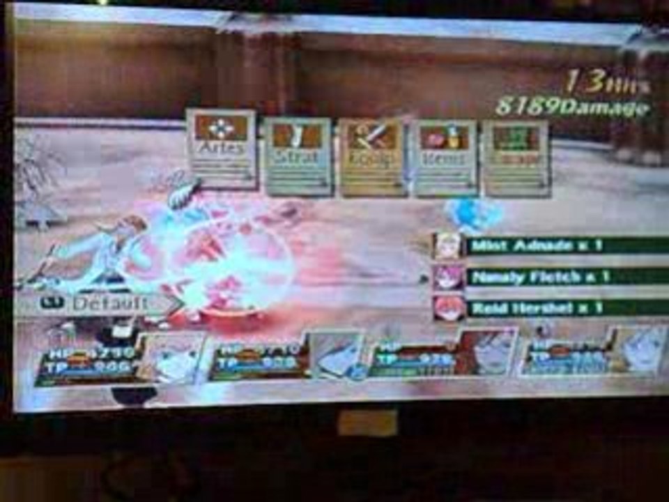 colisée  VS cameos Unknown US avec les armes de Nebilim