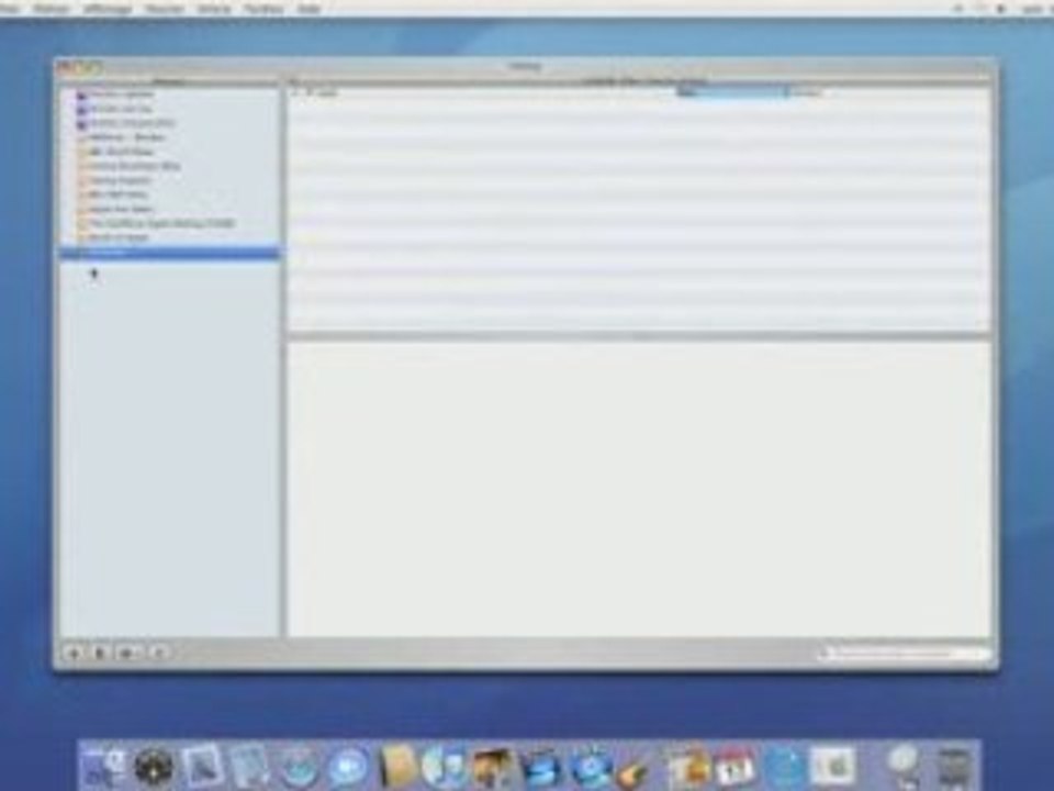 Tutoriel Mac OS X Tiger - Part 18 - Flux RSS