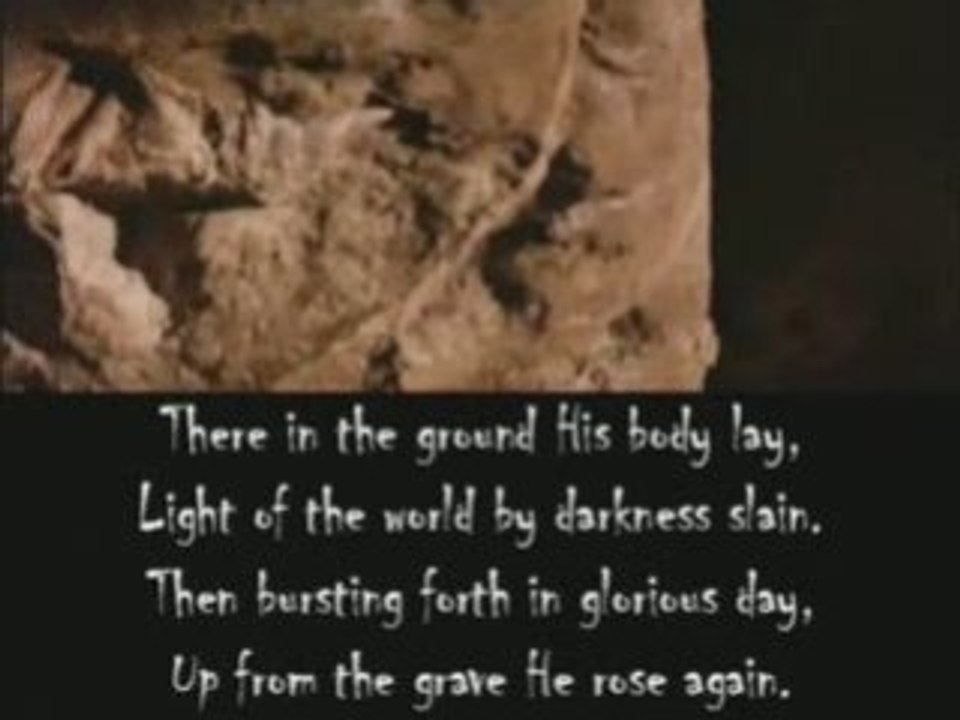 "In Christ Alone" Worship Video with Lyrics