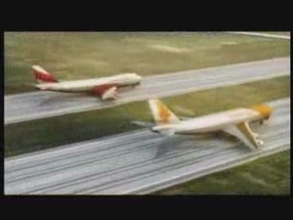 Airplane race