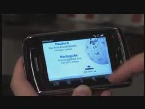 BlackBerry Storm Browser