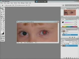tutorial photoshop enlever les yeux rouges