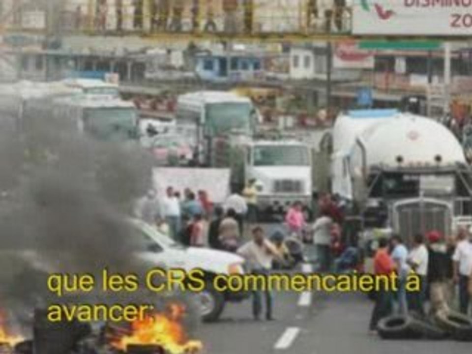 repression Mexique - oct 2008