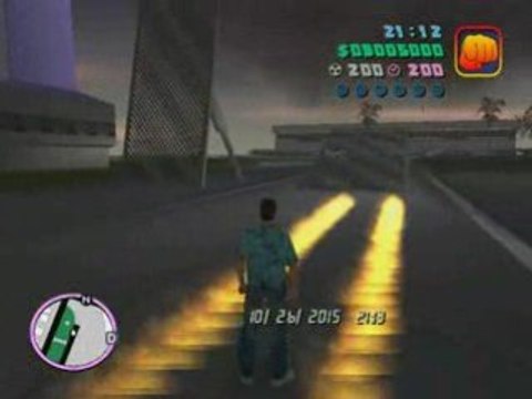 GTA-VC, BTTF Hill Valley-mod 0.2e: 1-minute timetravel