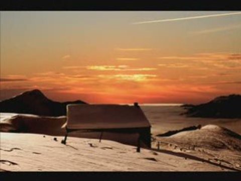 L'hiver et ses lumières sur les monts du Cantal