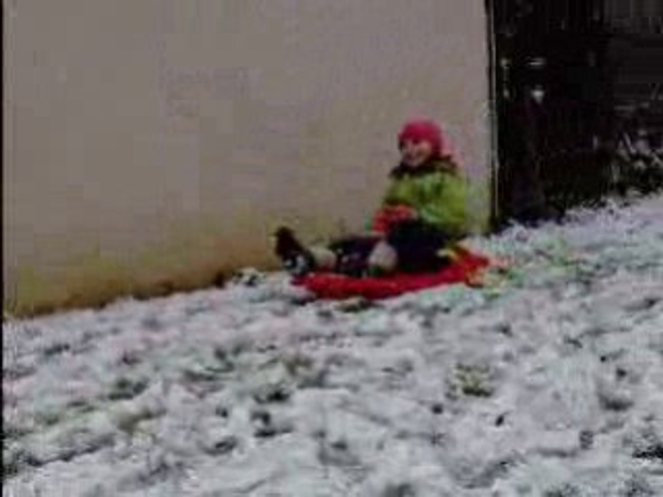 petite descente dans le jardin