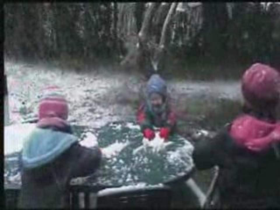 la neige