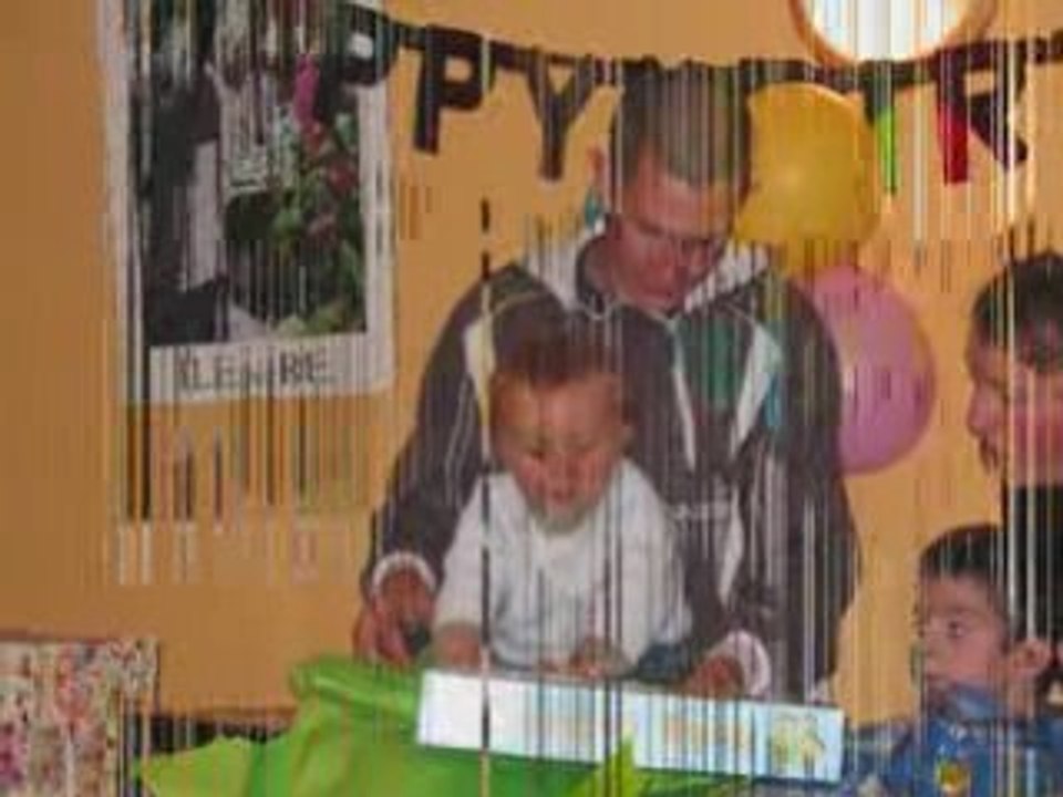 Aniversaire  MATTEO 1 an