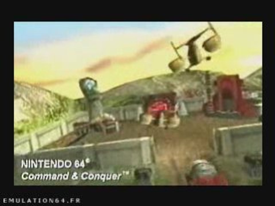 Publicité N64 - Command And Conquer (Usa)