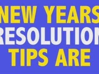 New Year's Resolution Tips