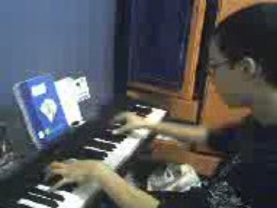 Alex au piano