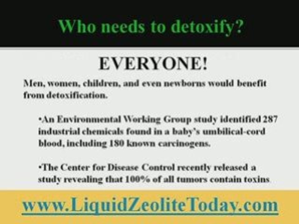 How to detox heavy metals and toxins with chelation