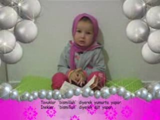 kücük dilaradan birinci söz