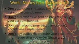 World Of Warcraft Free Gold, World Of Warcraft Gold Cheats