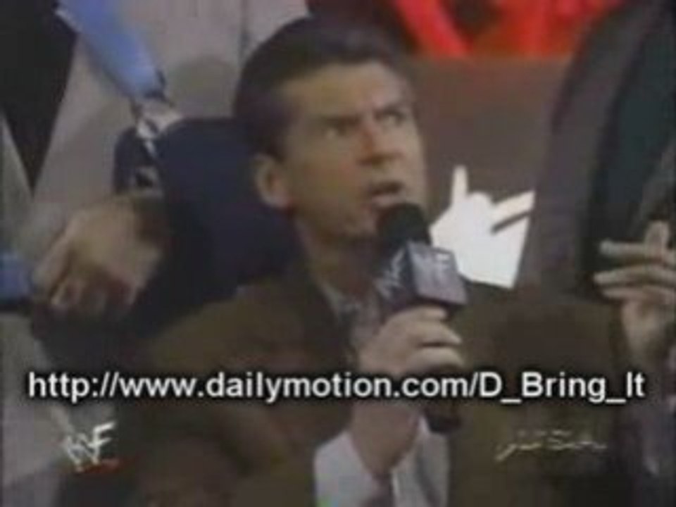 The Rock And Vince Segment