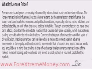 Video: Price Influences in Forex
