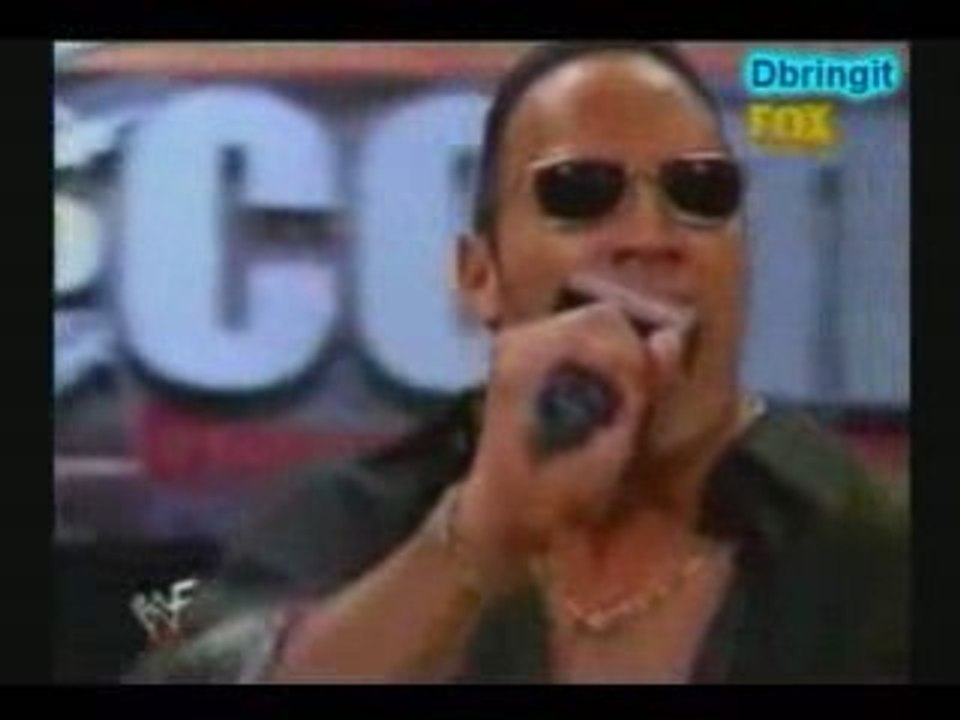 The Rock And HHH Segment