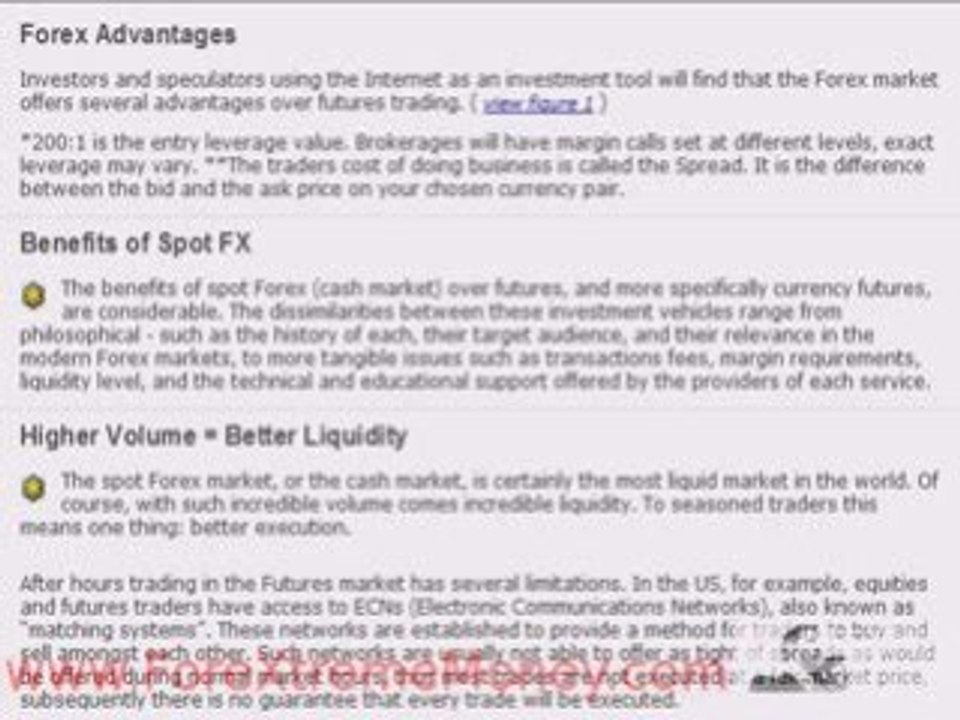 Video: Advantage in Forex Trade