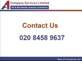 UK Company Formation & Registration Services - A1 Companies