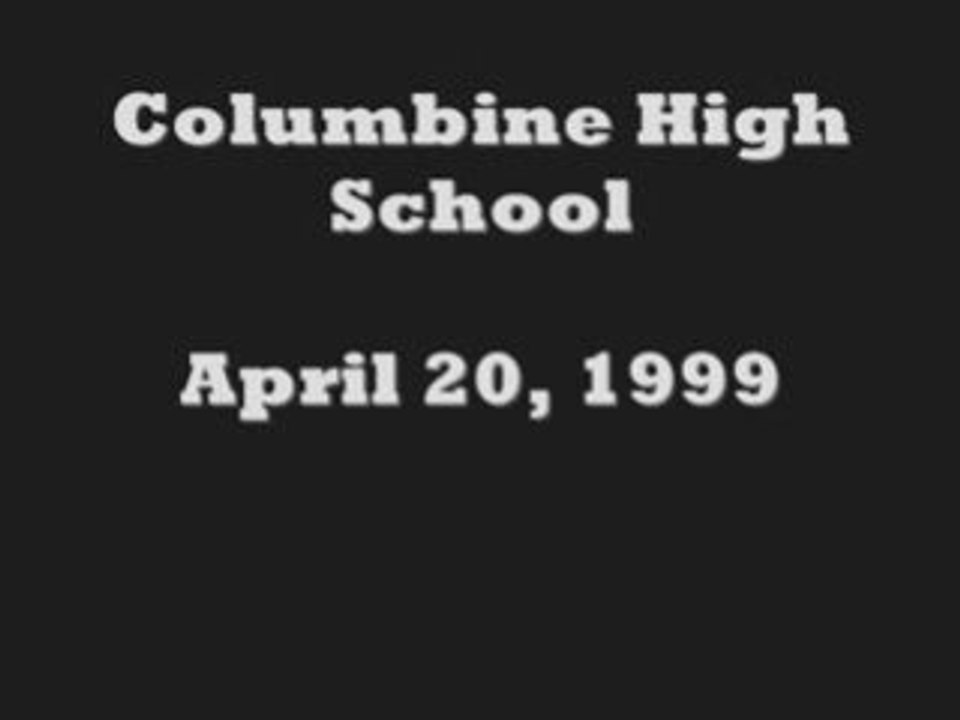 COLUMBINE~This Is Your Time Music Video Tribute