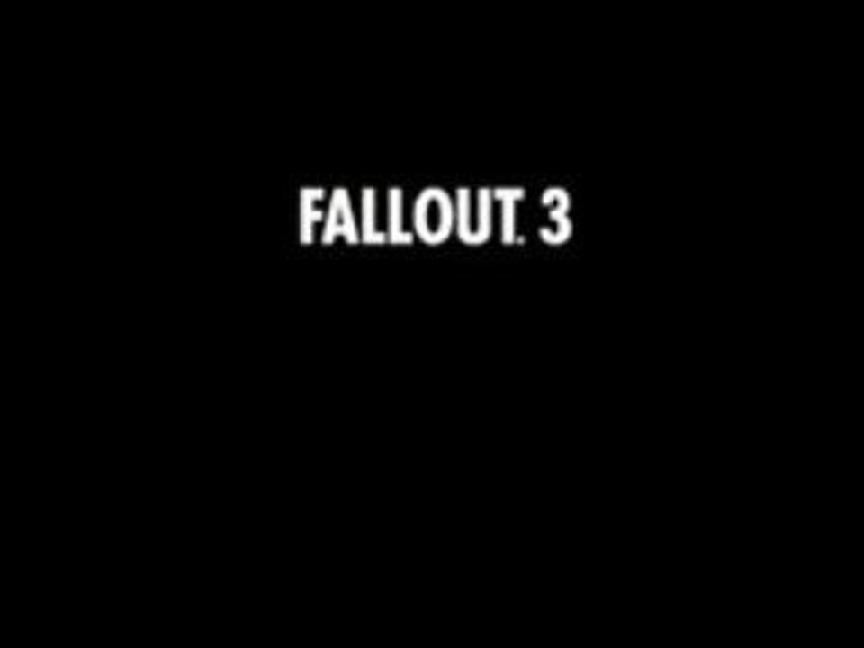 Fallout 3 trailer TGS 2008
