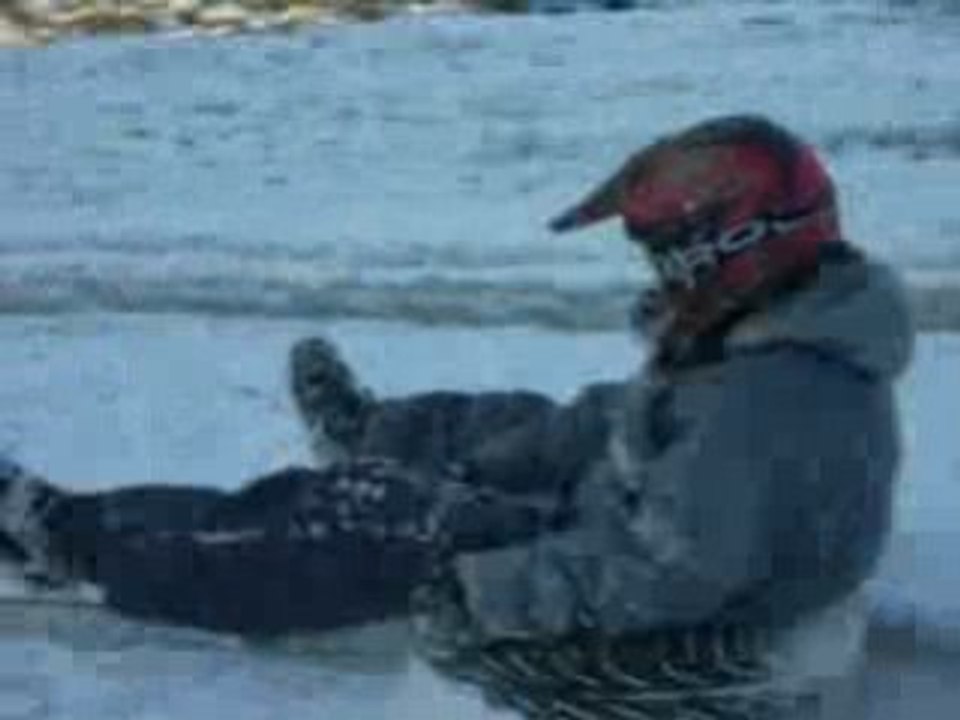 pneu tracté par un quad