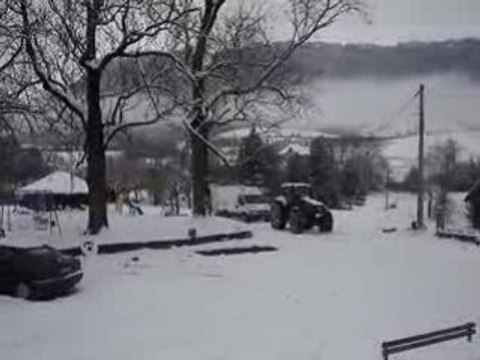 retour sous la neige