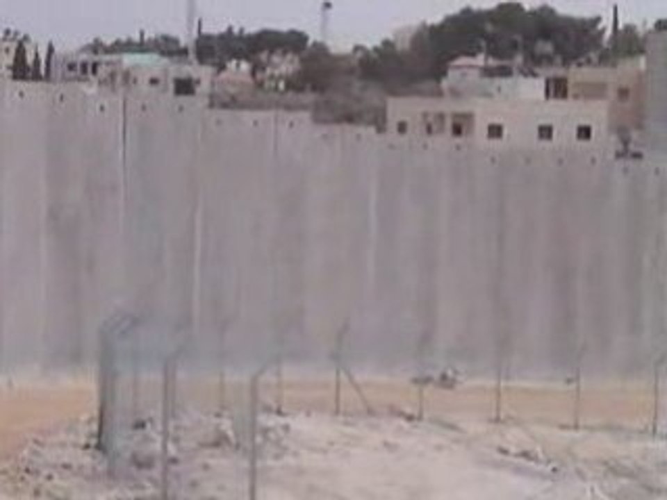 PALESTINE LE MUR DE LA HONTE