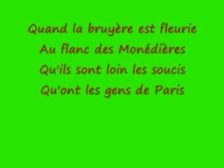 Bruyeres correziennes karaoké