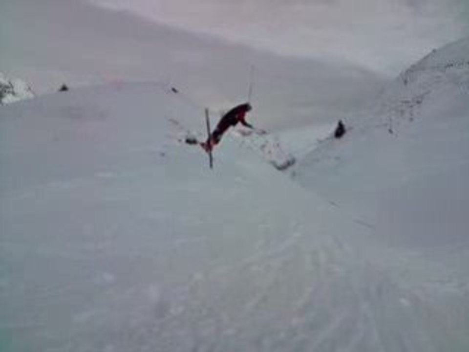 Ski freestyle 540 Grand bornand Gaëtan