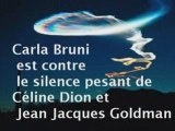 CARLA BRUN is against the silence of Céline Dion and Goldman