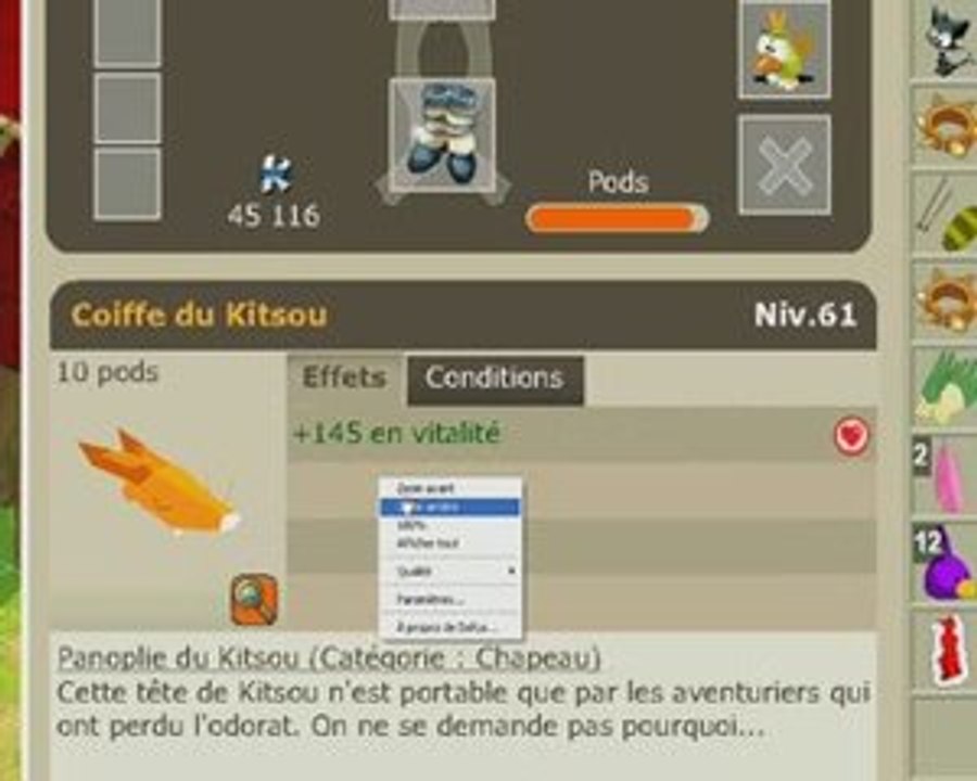 Dofus Red-Lox Sadi lvl 67 Goultard