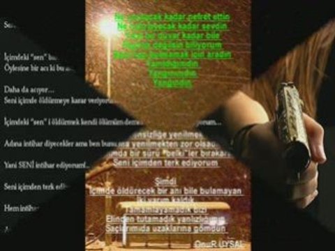 Kahraman tazeoglu-seni içimden terk ediyorum slayt calismasi