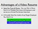 Atlanta Accounting Staffing Recruiting Tips on Video Resumes